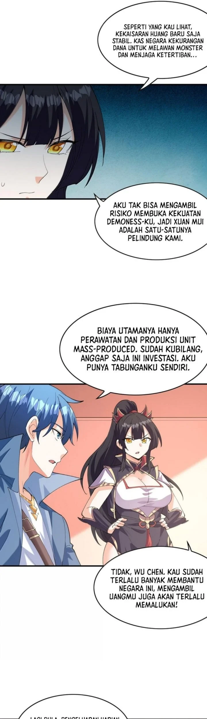 My Harem Is Entirely Female Demon Villains Chapter 154 - halaman 30