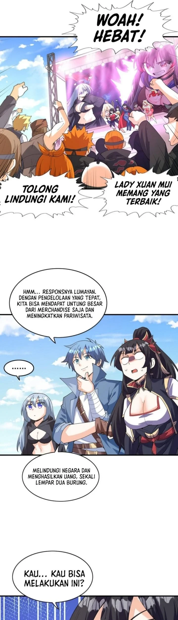My Harem Is Entirely Female Demon Villains Chapter 154 - halaman 36