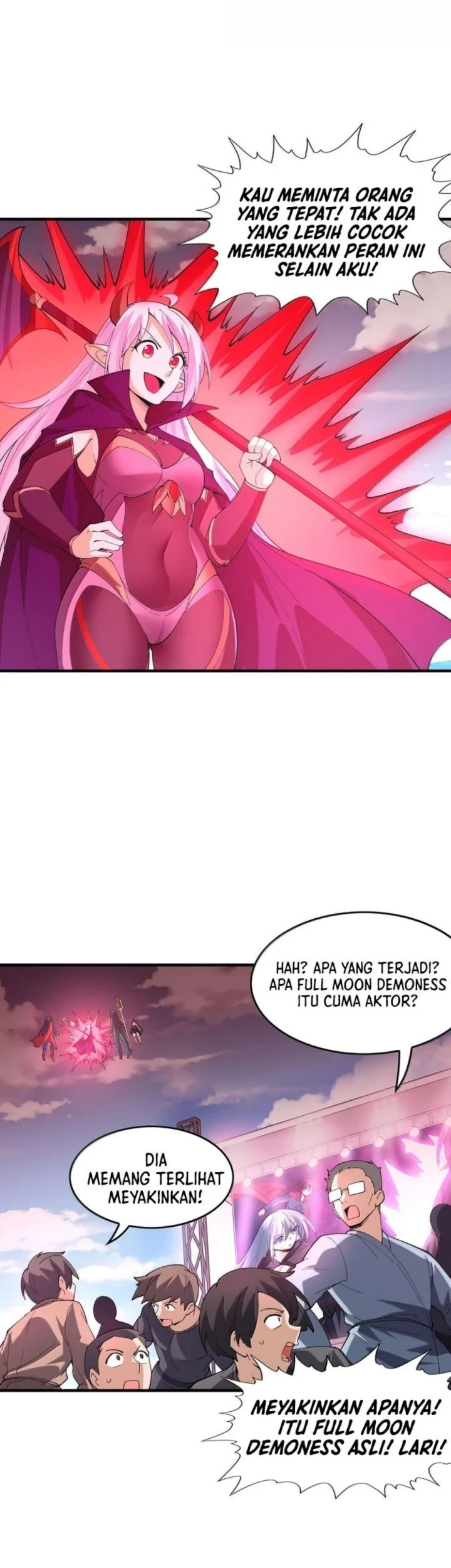 My Harem Is Entirely Female Demon Villains Chapter 155 - halaman 8