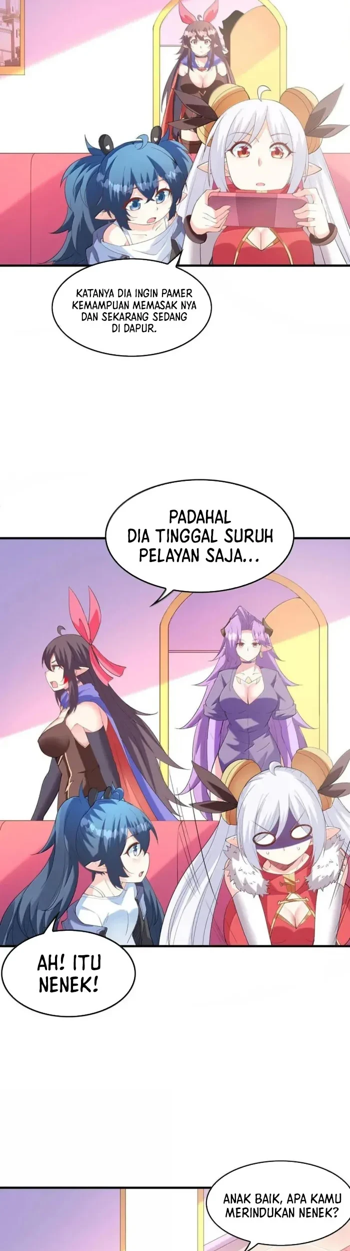 My Harem Is Entirely Female Demon Villains Chapter 157 - halaman 12