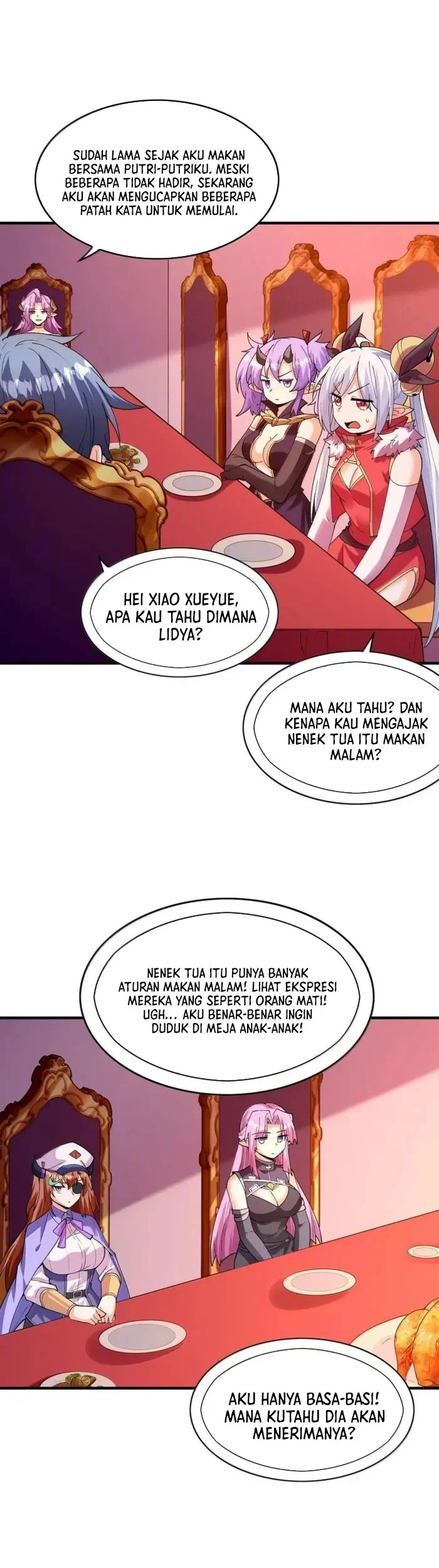 My Harem Is Entirely Female Demon Villains Chapter 157 - halaman 32