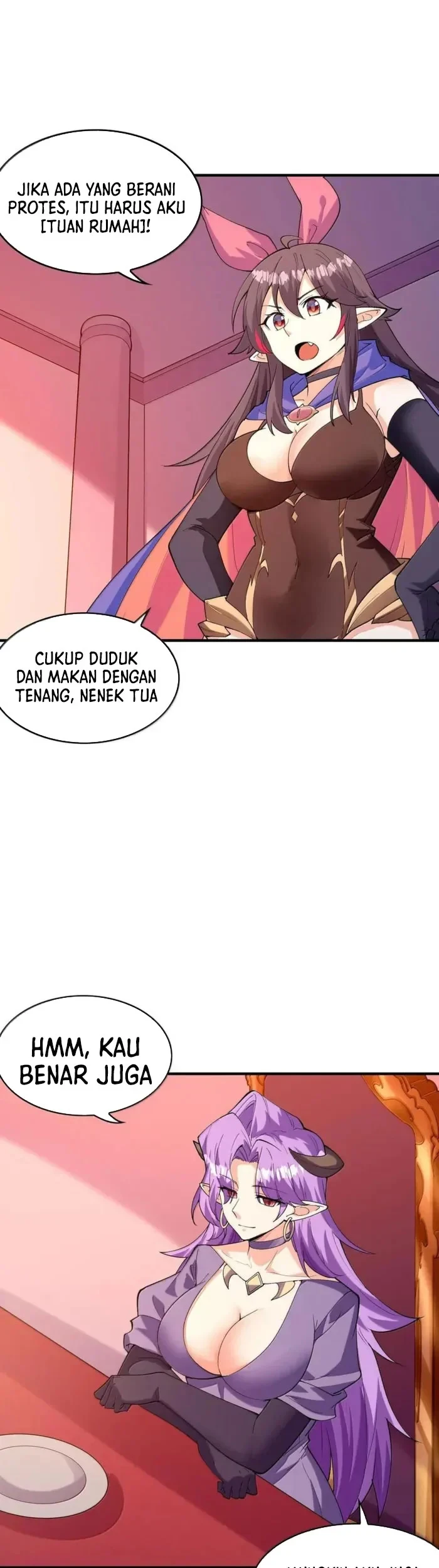 My Harem Is Entirely Female Demon Villains Chapter 157 - halaman 34