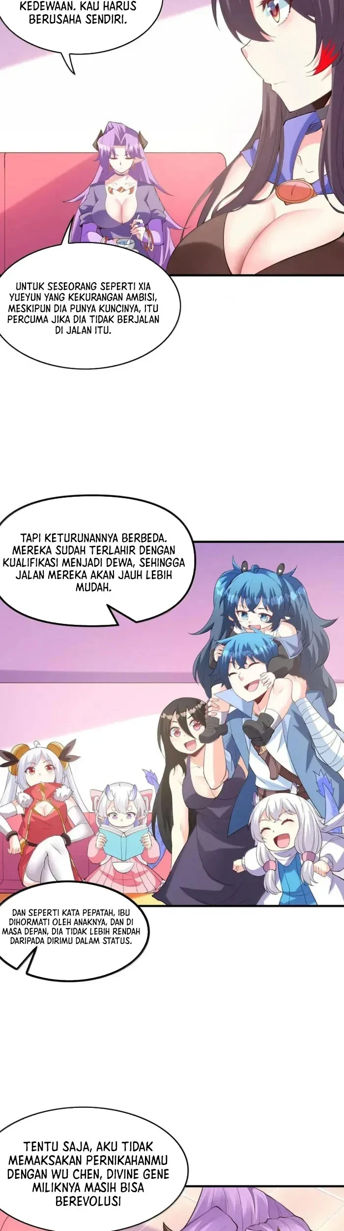 My Harem Is Entirely Female Demon Villains Chapter 157 - halaman 4