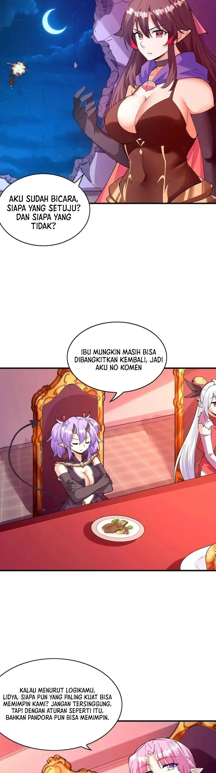 My Harem Is Entirely Female Demon Villains Chapter 158 - halaman 13