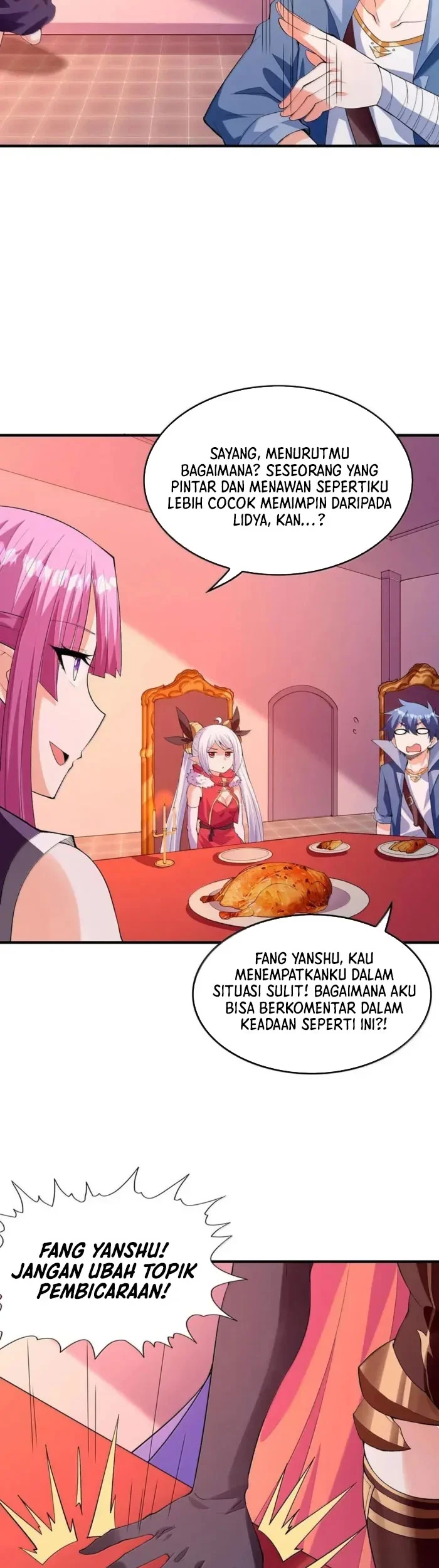 My Harem Is Entirely Female Demon Villains Chapter 158 - halaman 15