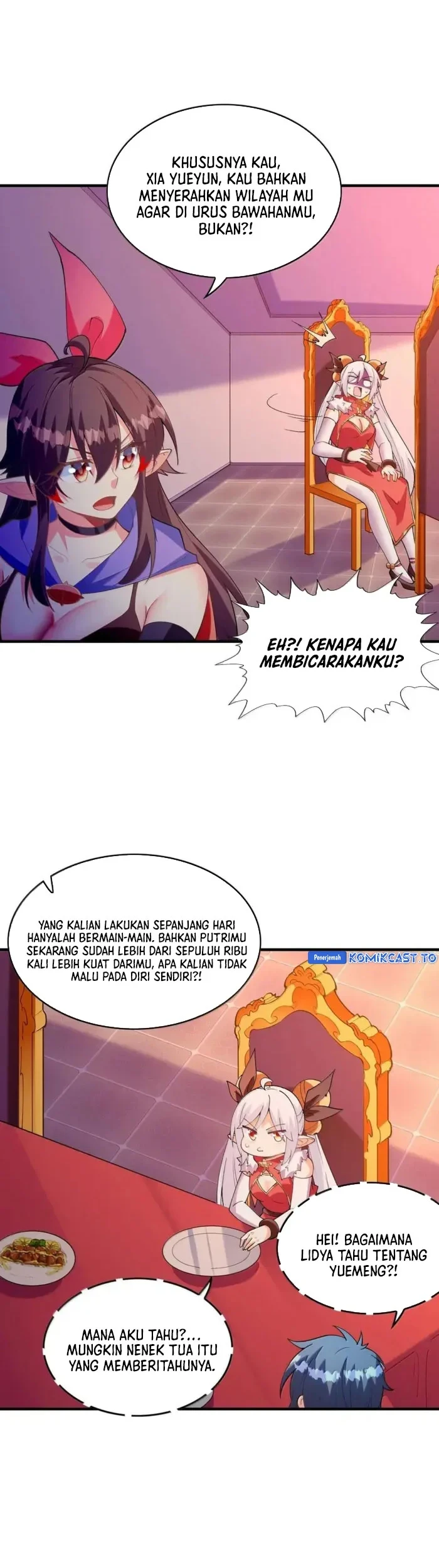 My Harem Is Entirely Female Demon Villains Chapter 158 - halaman 9