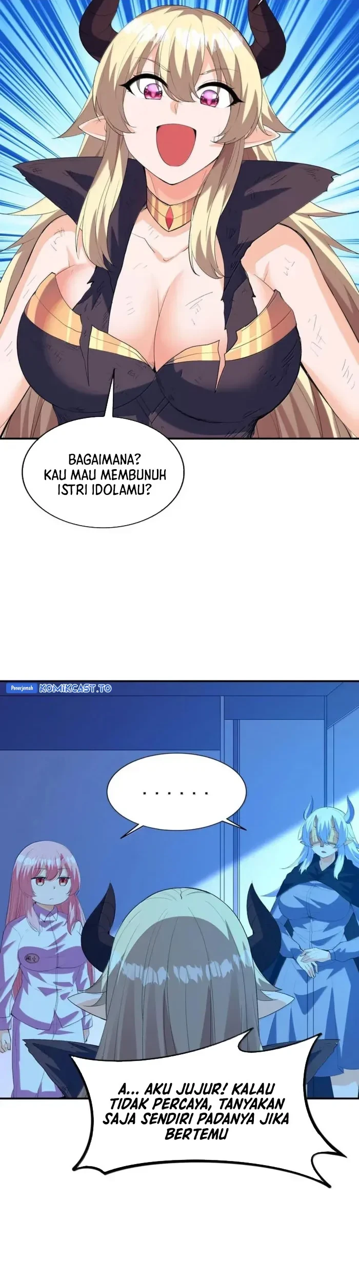 My Harem Is Entirely Female Demon Villains Chapter 159 - halaman 36