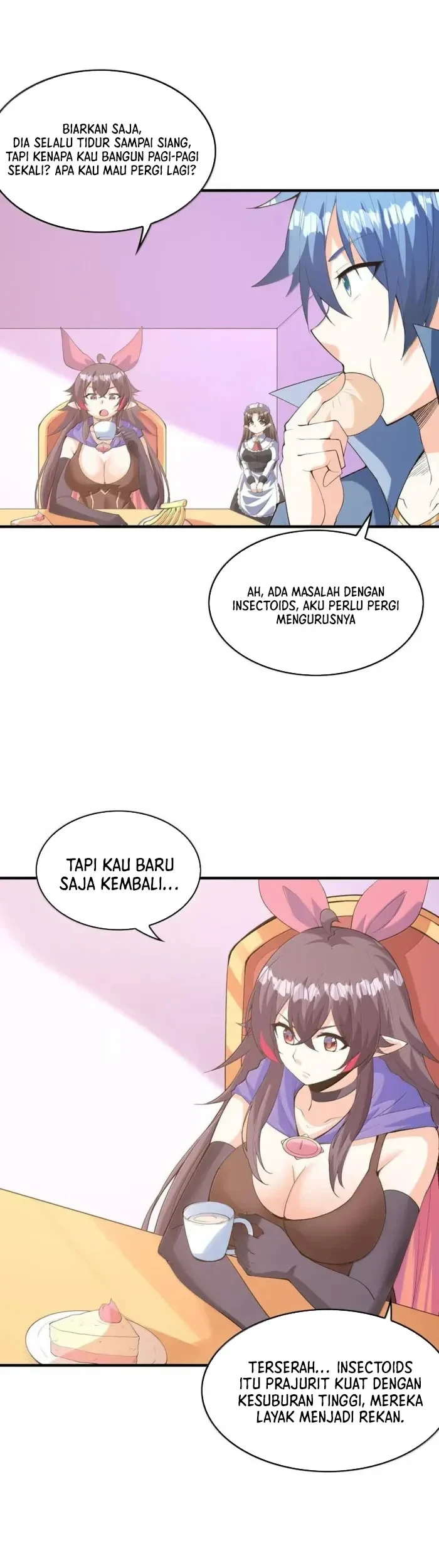 My Harem Is Entirely Female Demon Villains Chapter 160 - halaman 10