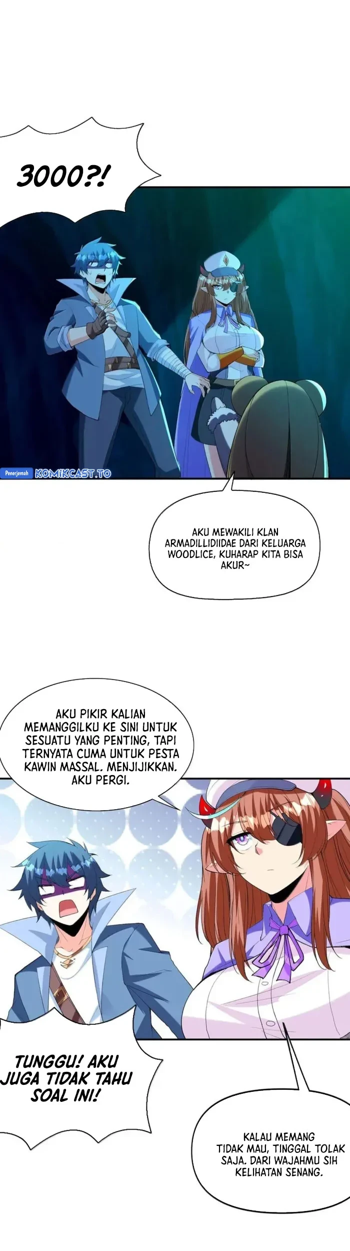 My Harem Is Entirely Female Demon Villains Chapter 161 - halaman 8
