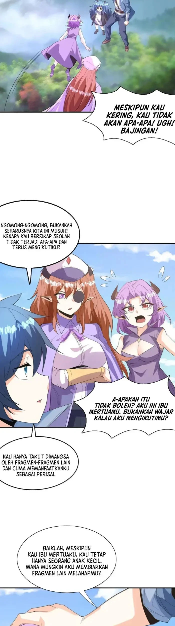 My Harem Is Entirely Female Demon Villains Chapter 163 - halaman 12