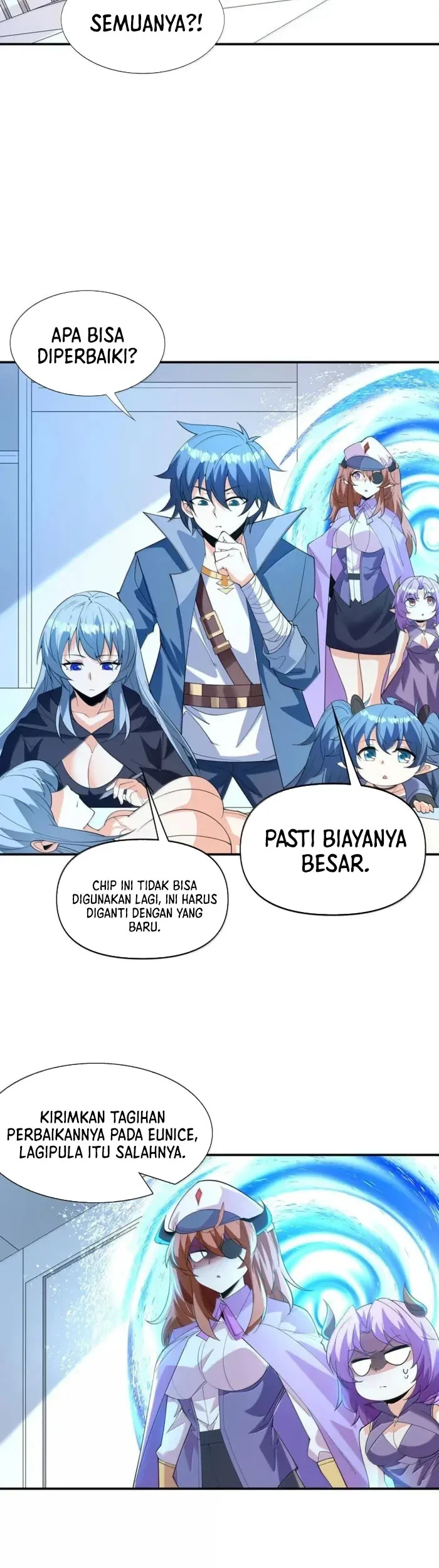 My Harem Is Entirely Female Demon Villains Chapter 163 - halaman 16
