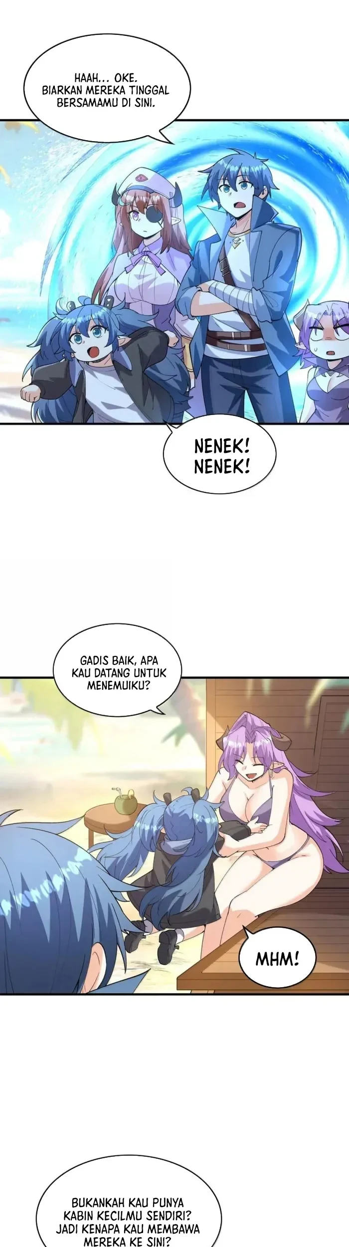 My Harem Is Entirely Female Demon Villains Chapter 164 - halaman 18