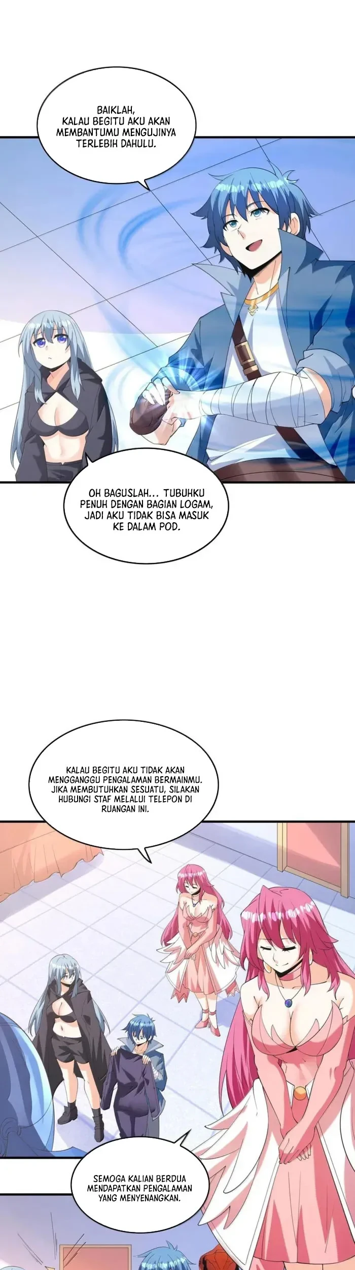 My Harem Is Entirely Female Demon Villains Chapter 165 - halaman 10