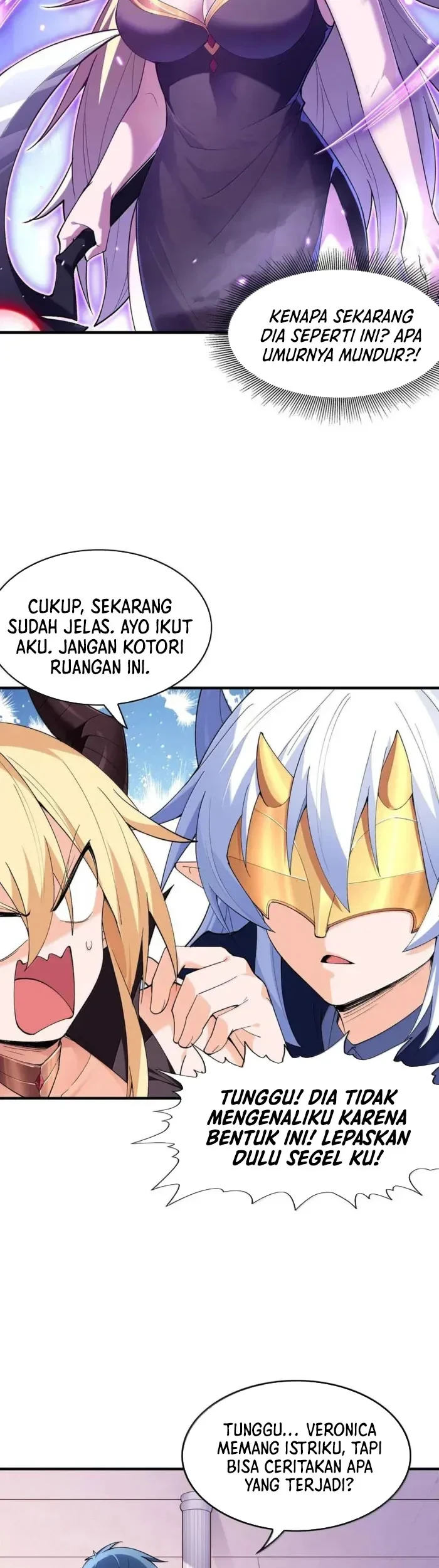 My Harem Is Entirely Female Demon Villains Chapter 169 - halaman 20