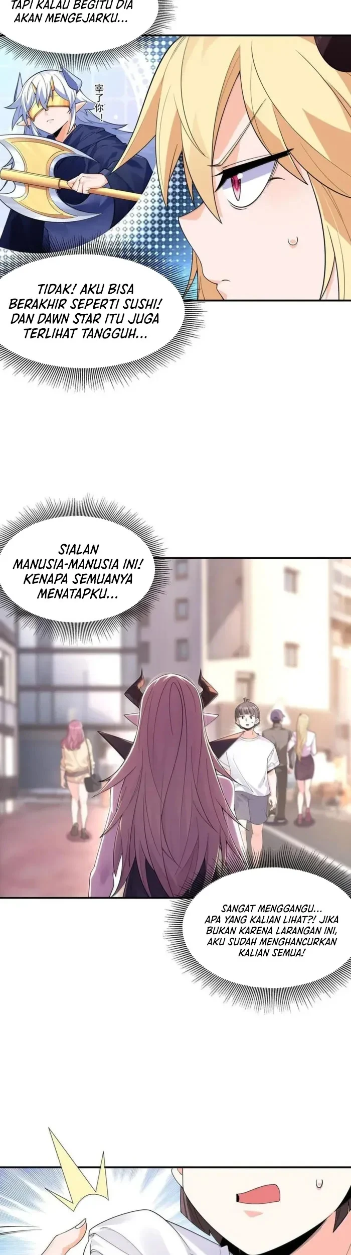 My Harem Is Entirely Female Demon Villains Chapter 170 - halaman 12
