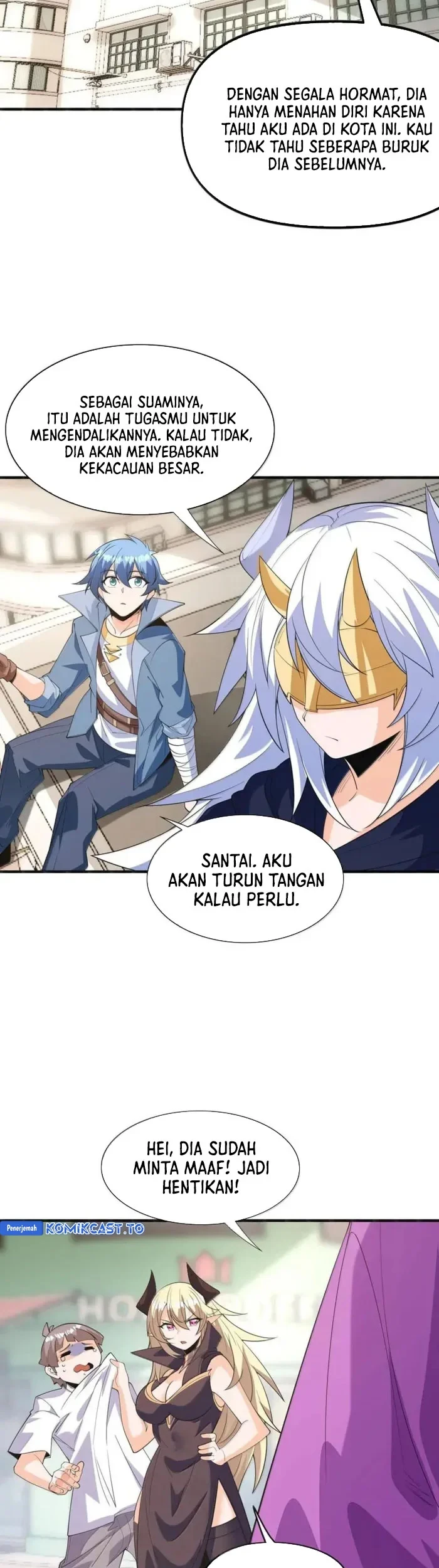 My Harem Is Entirely Female Demon Villains Chapter 170 - halaman 16