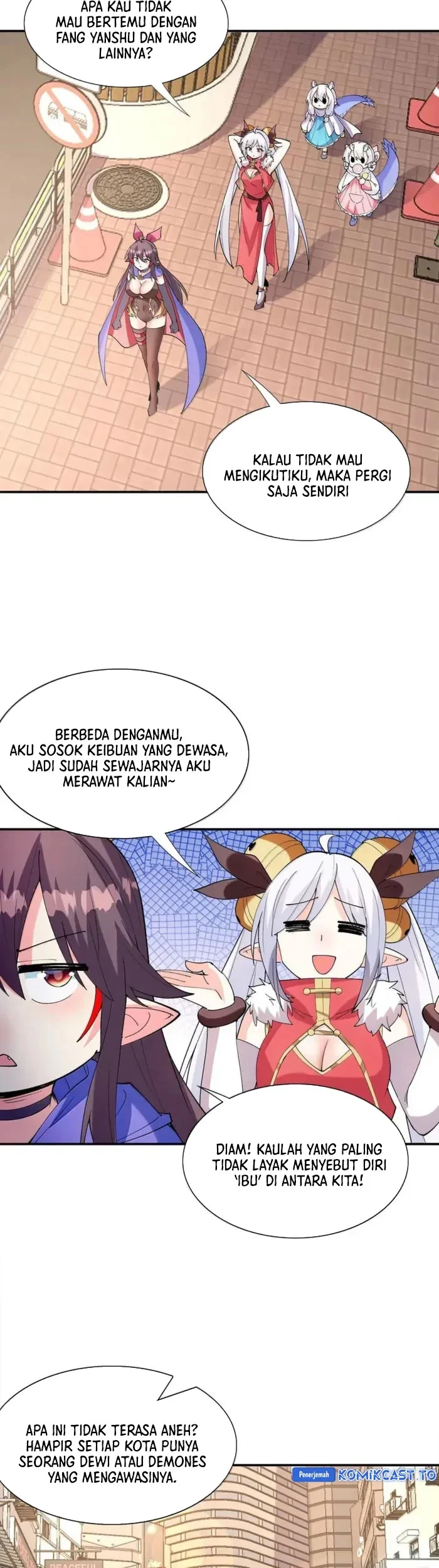 My Harem Is Entirely Female Demon Villains Chapter 170 - halaman 30