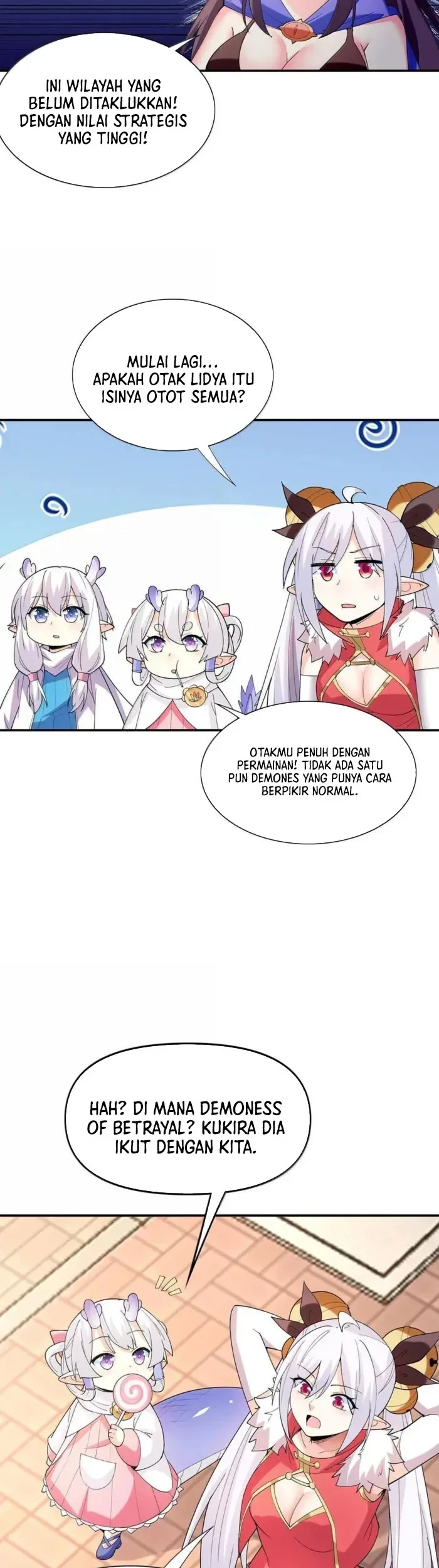 My Harem Is Entirely Female Demon Villains Chapter 170 - halaman 32