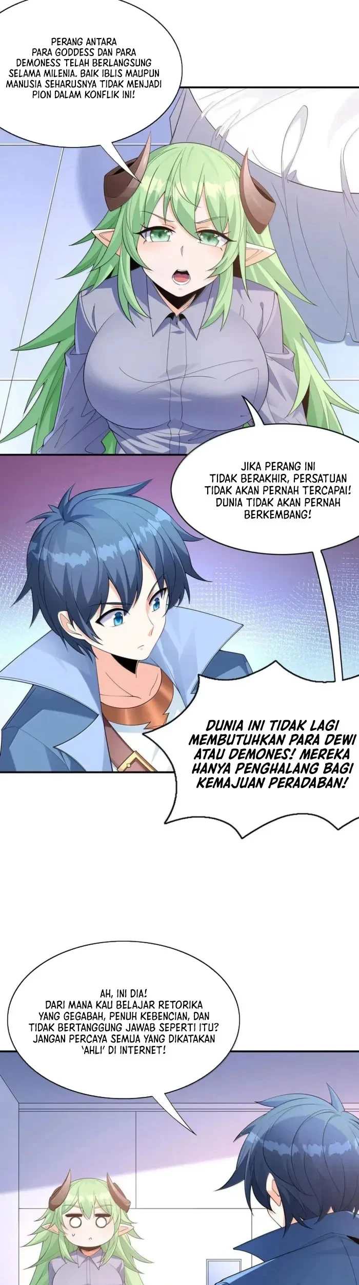 My Harem Is Entirely Female Demon Villains Chapter 170 - halaman 4