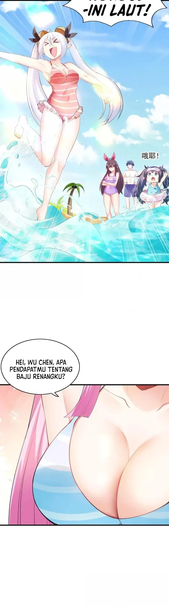 My Harem Is Entirely Female Demon Villains Chapter 171 - halaman 12