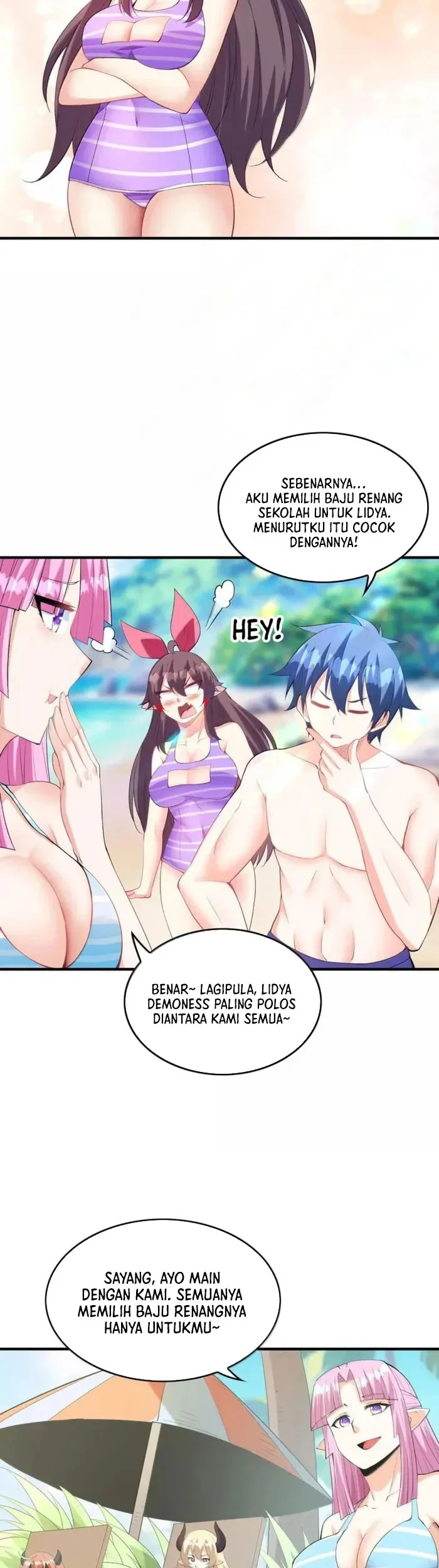 My Harem Is Entirely Female Demon Villains Chapter 171 - halaman 14