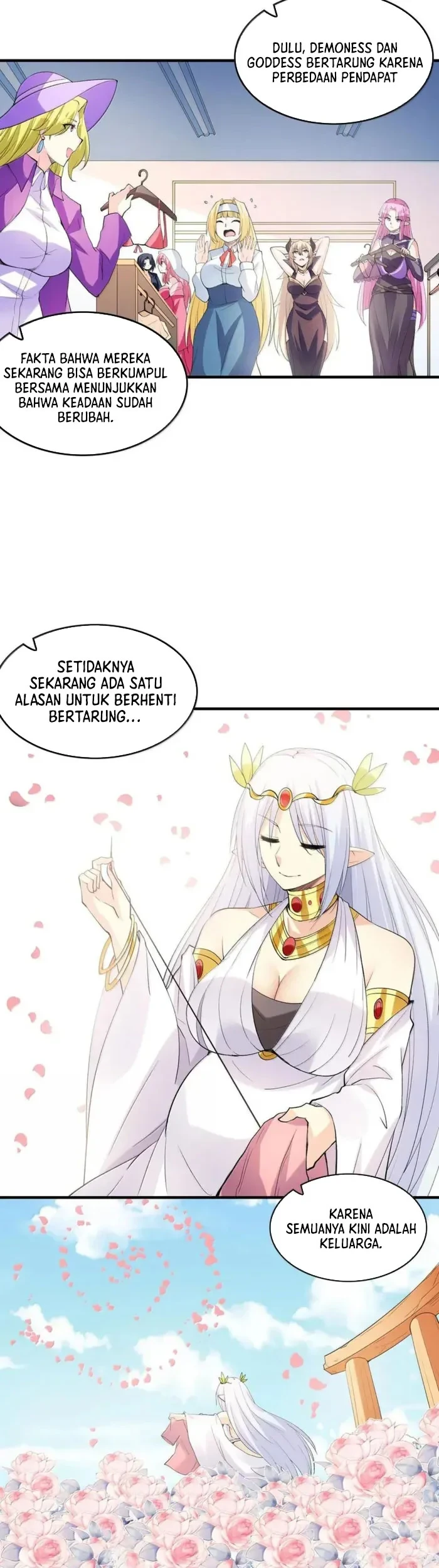 My Harem Is Entirely Female Demon Villains Chapter 171 - halaman 4