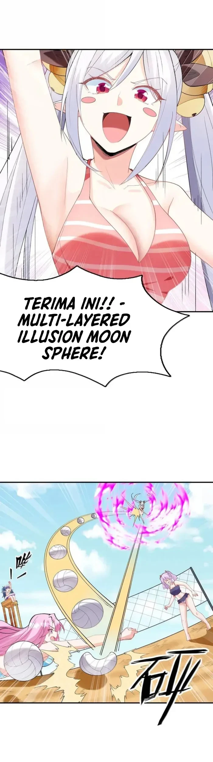 My Harem Is Entirely Female Demon Villains Chapter 172 - halaman 12