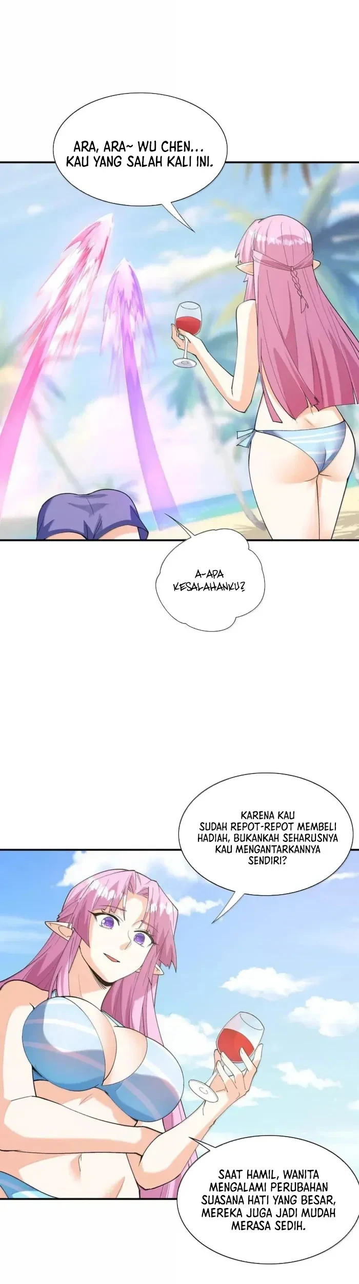 My Harem Is Entirely Female Demon Villains Chapter 172 - halaman 18