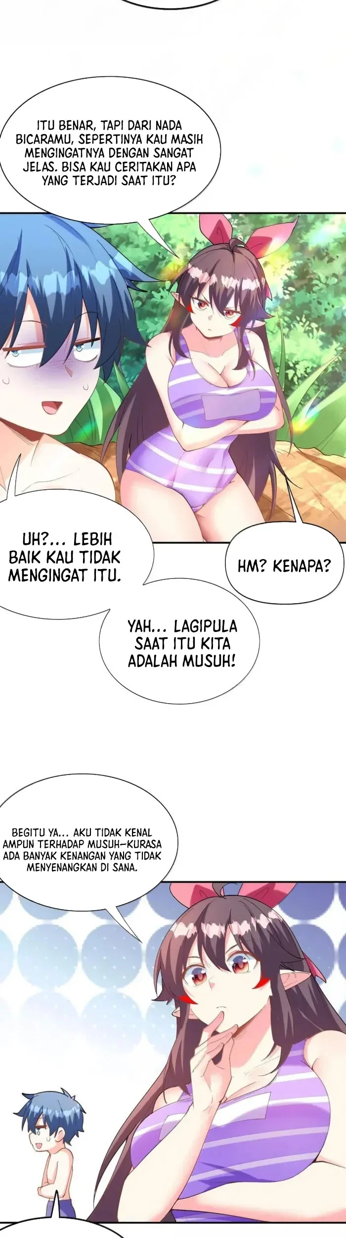 My Harem Is Entirely Female Demon Villains Chapter 172 - halaman 8