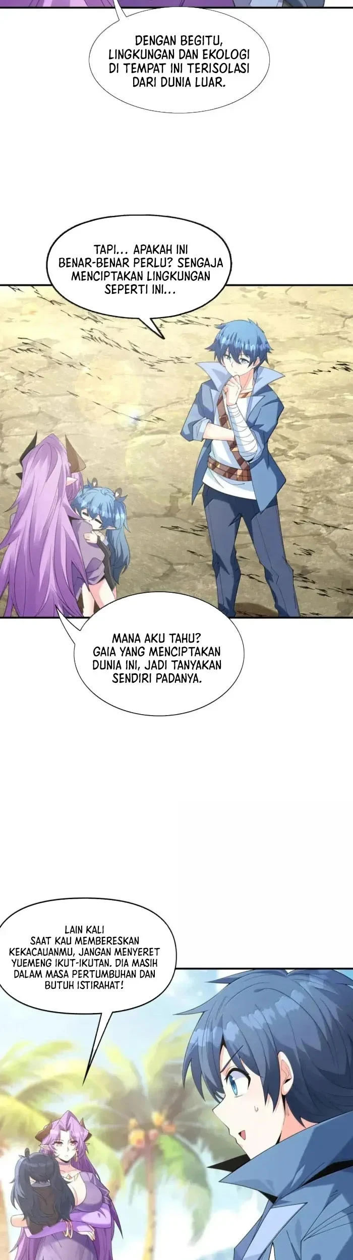 My Harem Is Entirely Female Demon Villains Chapter 174 - halaman 22