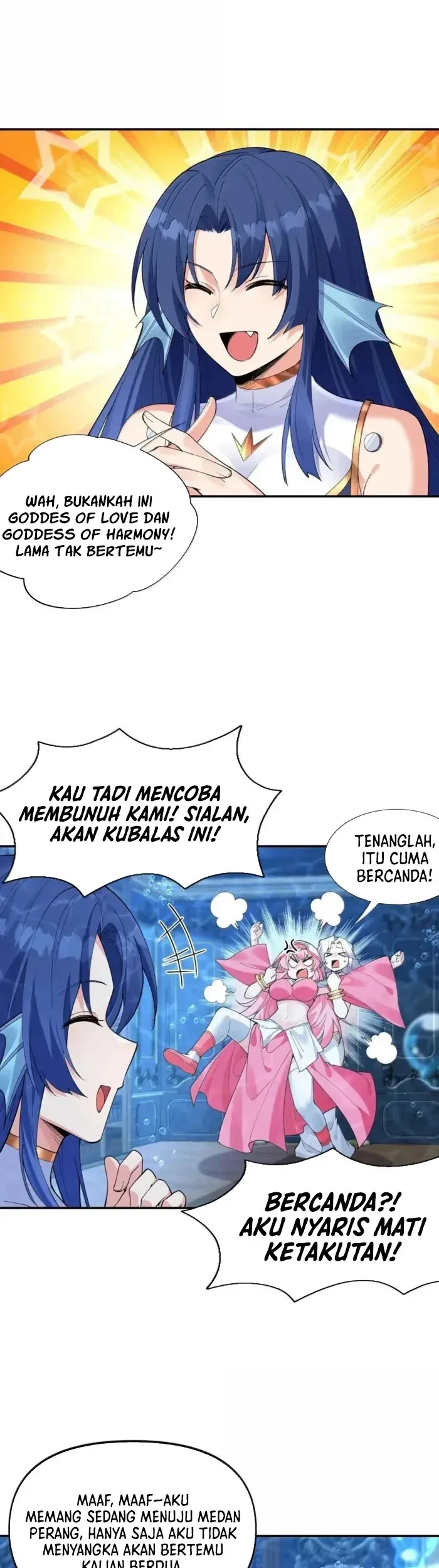 My Harem Is Entirely Female Demon Villains Chapter 174 - halaman 34