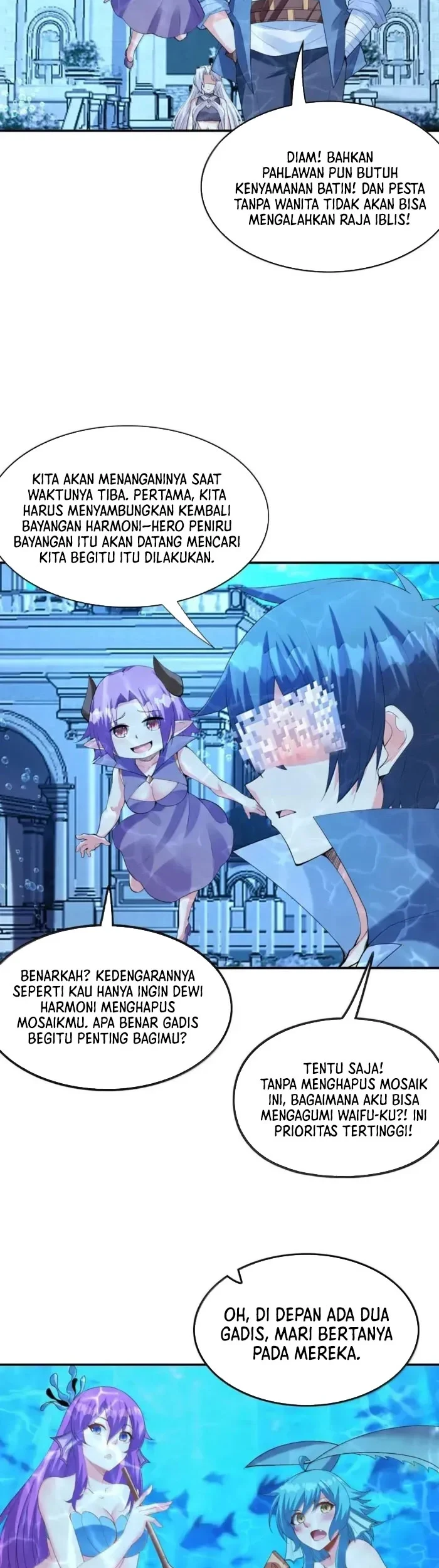 My Harem Is Entirely Female Demon Villains Chapter 175 - halaman 22