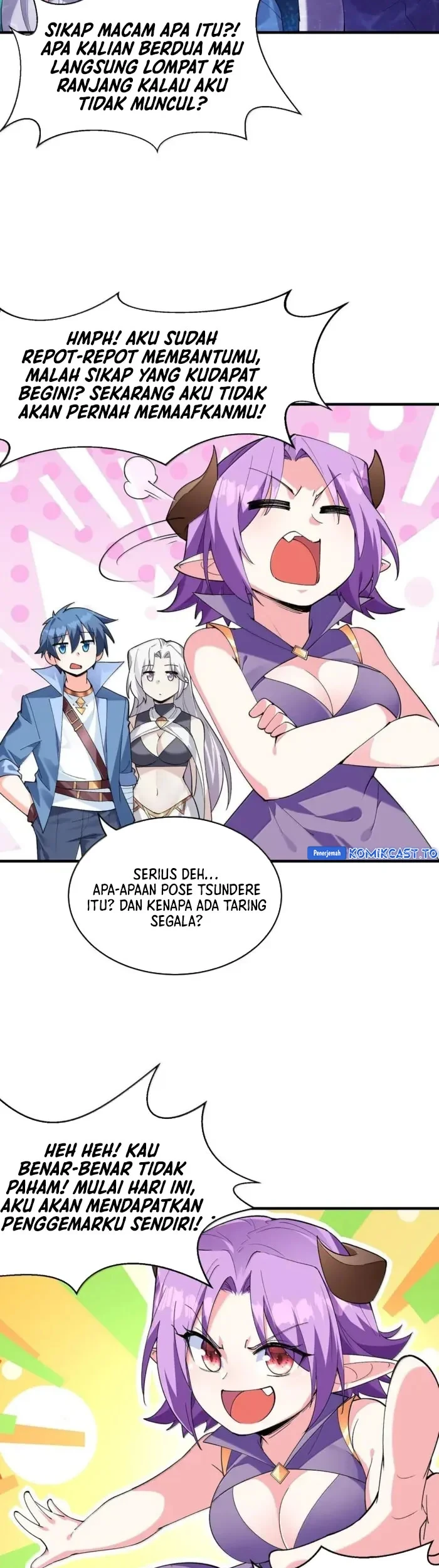 My Harem Is Entirely Female Demon Villains Chapter 179 - halaman 16