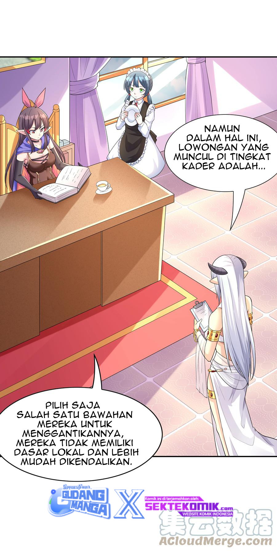 My Harem Is Entirely Female Demon Villains Chapter 18 - halaman 41