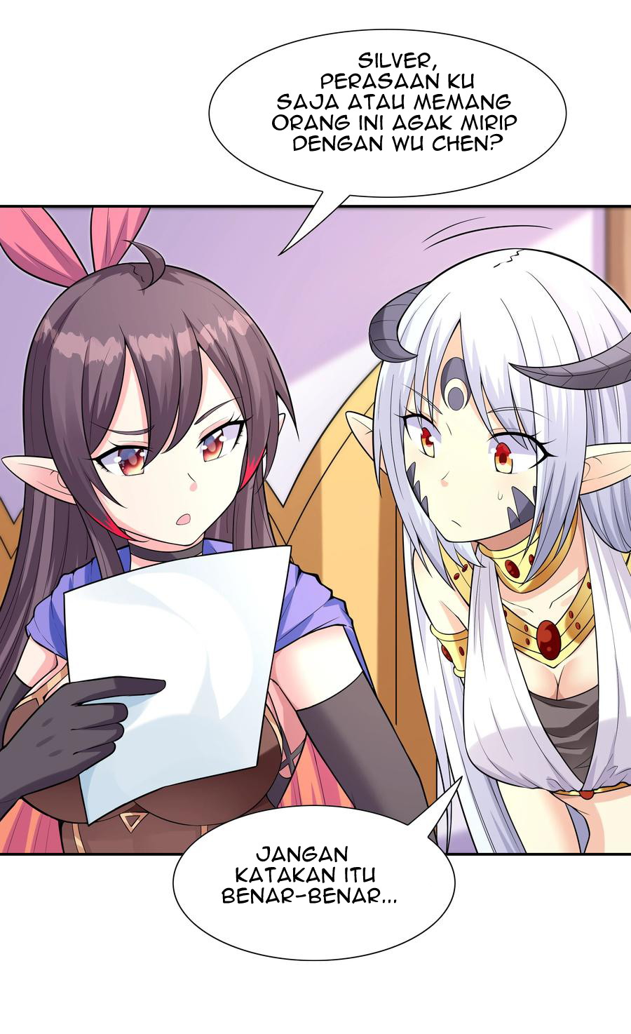 My Harem Is Entirely Female Demon Villains Chapter 18 - halaman 48