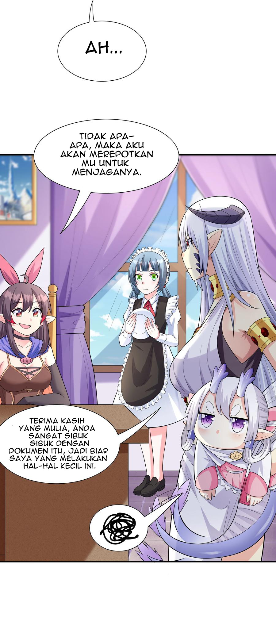 My Harem Is Entirely Female Demon Villains Chapter 18 - halaman 54