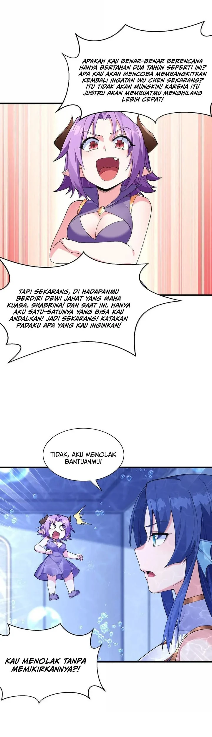 My Harem Is Entirely Female Demon Villains Chapter 182 - halaman 4