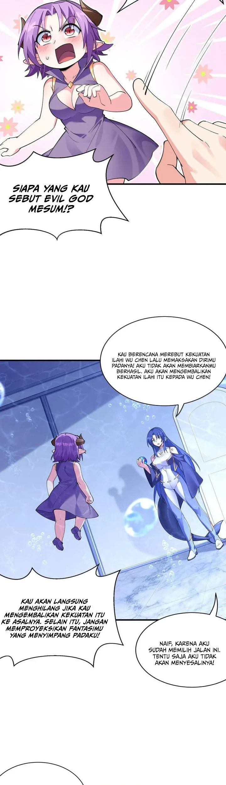 My Harem Is Entirely Female Demon Villains Chapter 182 - halaman 8