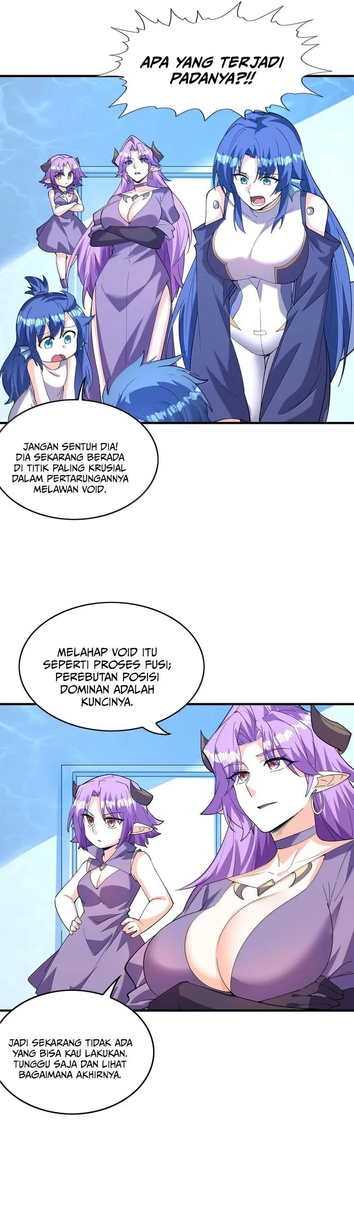 My Harem Is Entirely Female Demon Villains Chapter 184 - halaman 18