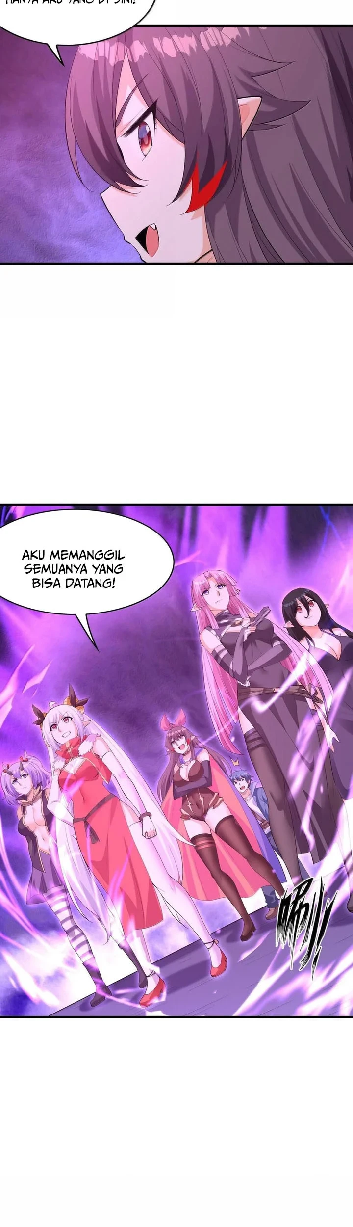 My Harem Is Entirely Female Demon Villains Chapter 184 - halaman 22