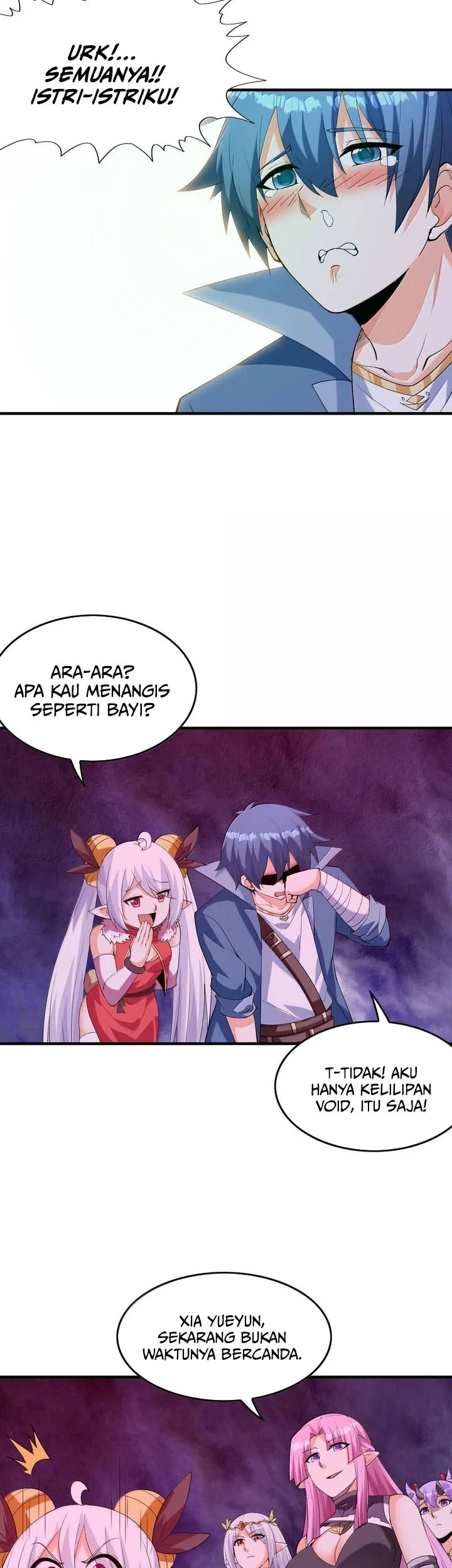 My Harem Is Entirely Female Demon Villains Chapter 184 - halaman 24