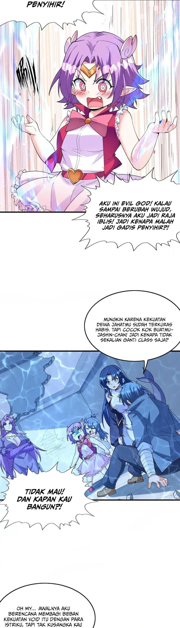 My Harem Is Entirely Female Demon Villains Chapter 185 - halaman 12