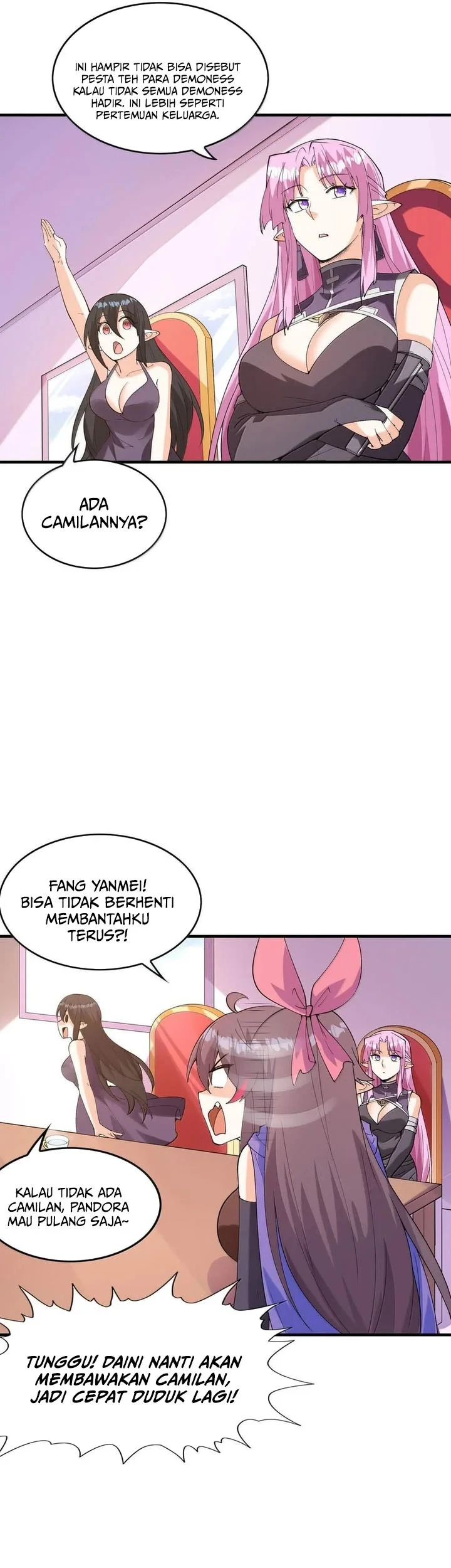My Harem Is Entirely Female Demon Villains Chapter 185 - halaman 34