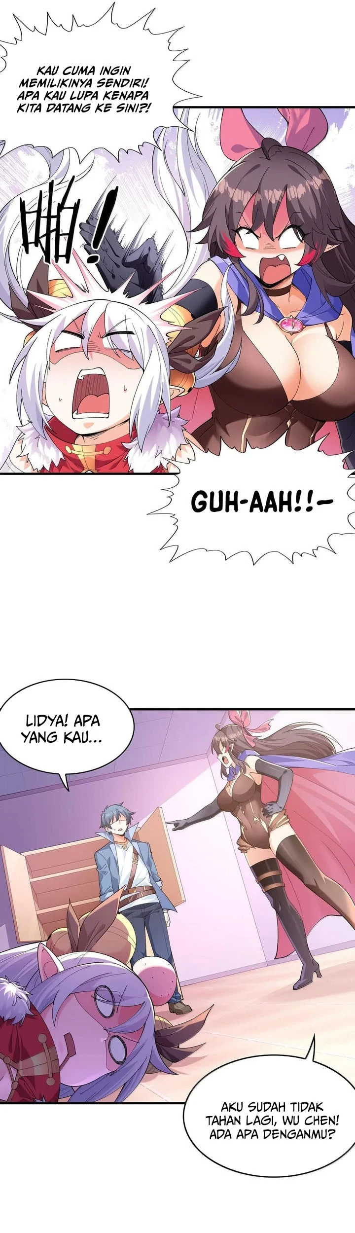 My Harem Is Entirely Female Demon Villains Chapter 186 - halaman 10
