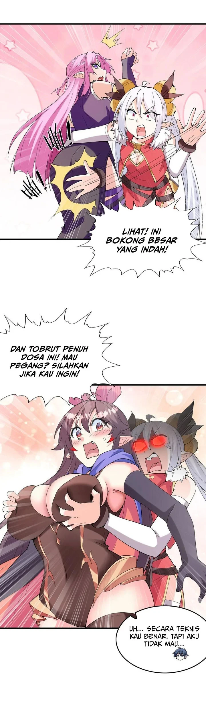 My Harem Is Entirely Female Demon Villains Chapter 186 - halaman 16