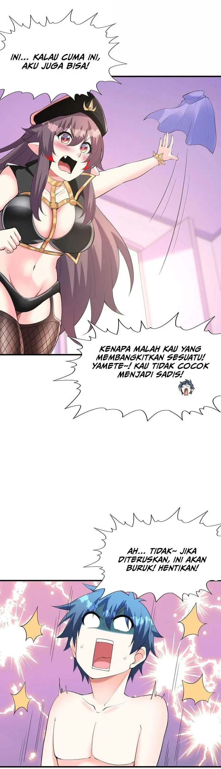 My Harem Is Entirely Female Demon Villains Chapter 186 - halaman 22