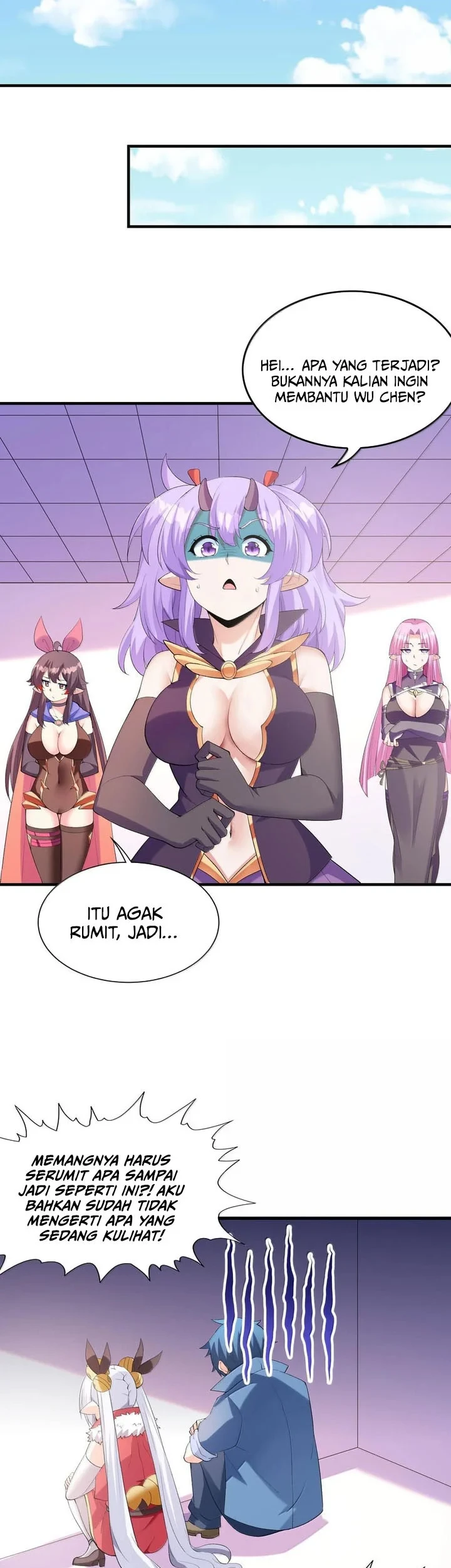 My Harem Is Entirely Female Demon Villains Chapter 186 - halaman 24