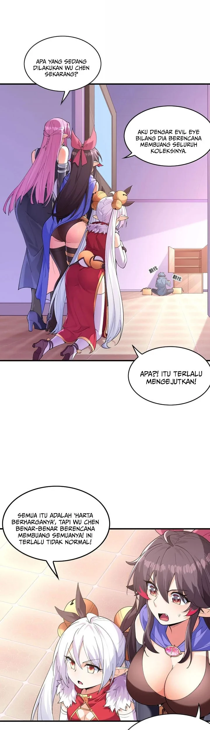 My Harem Is Entirely Female Demon Villains Chapter 186 - halaman 4