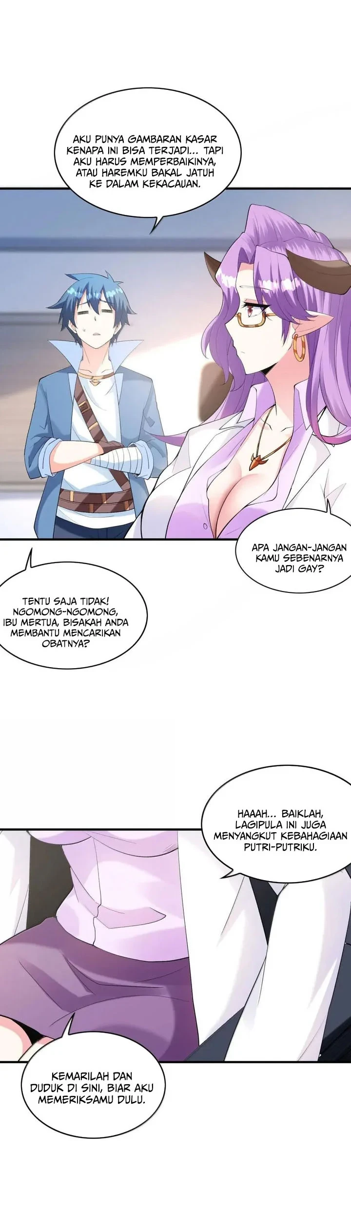 My Harem Is Entirely Female Demon Villains Chapter 187 - halaman 4