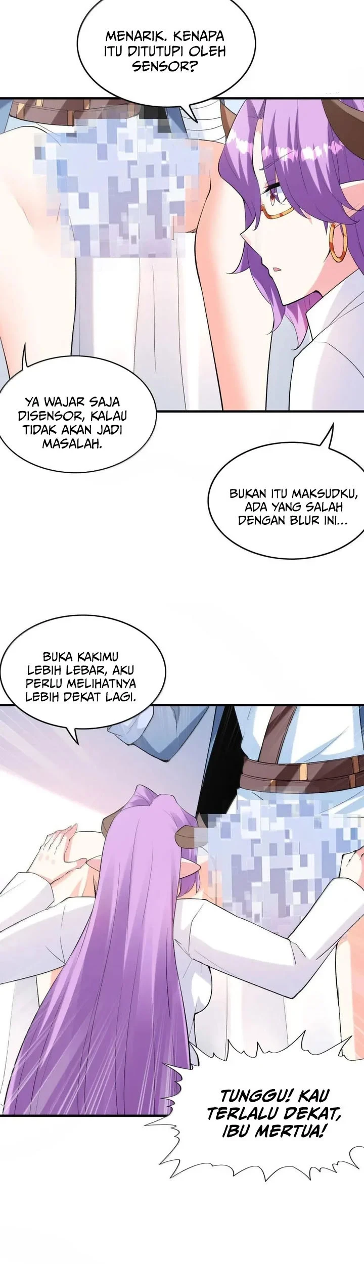My Harem Is Entirely Female Demon Villains Chapter 187 - halaman 8
